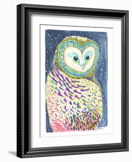 Night Owl-Kerstin Stock-Framed Art Print