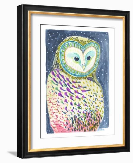 Night Owl-Kerstin Stock-Framed Art Print