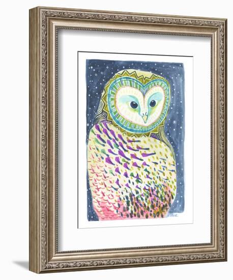 Night Owl-Kerstin Stock-Framed Premium Giclee Print