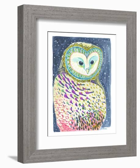 Night Owl-Kerstin Stock-Framed Premium Giclee Print