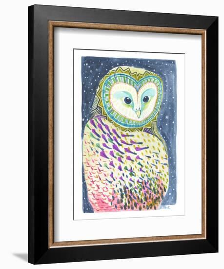 Night Owl-Kerstin Stock-Framed Premium Giclee Print