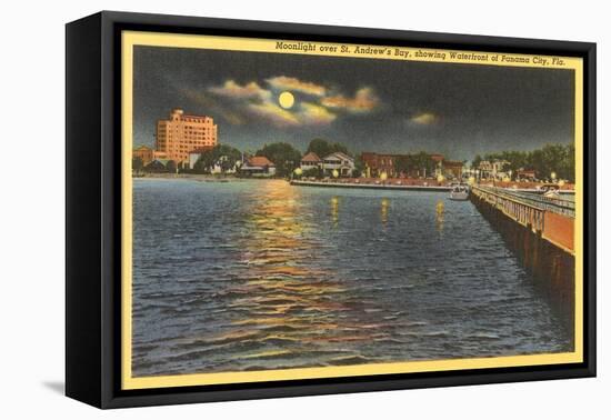 Night, Panama City, Florida-null-Framed Stretched Canvas