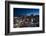 Night Panorama of Warsaw City Center-Jacek Kadaj-Framed Photographic Print