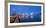 Night panoramic view of the Oslo Opera House, frozen bay and new business quarter, Oslo, Norway, Sc-Mykola Iegorov-Framed Photographic Print