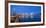 Night panoramic view of the Oslo Opera House, frozen bay and new business quarter, Oslo, Norway, Sc-Mykola Iegorov-Framed Photographic Print