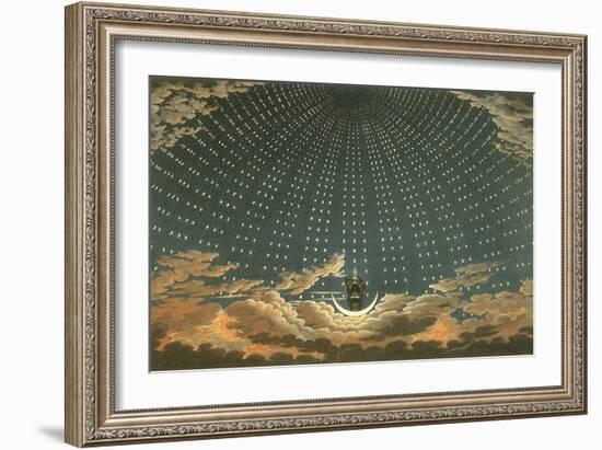 Night Queen with Stars, 1815-Karl Friedrich Schinkel-Framed Giclee Print