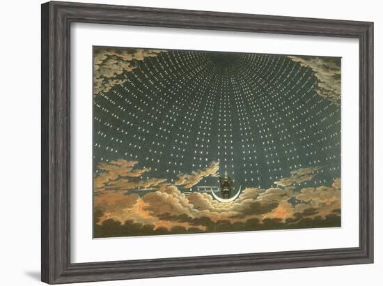 Night Queen with Stars, 1815-Karl Friedrich Schinkel-Framed Giclee Print