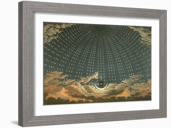 Night Queen with Stars, 1815-Karl Friedrich Schinkel-Framed Giclee Print