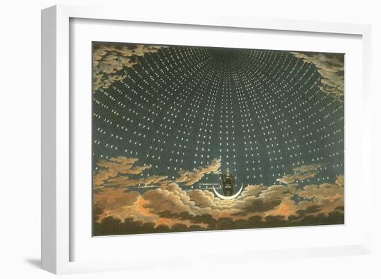 Night Queen with Stars, 1815-Karl Friedrich Schinkel-Framed Giclee Print