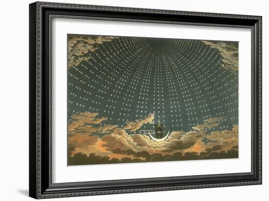 Night Queen with Stars, 1815-Karl Friedrich Schinkel-Framed Giclee Print