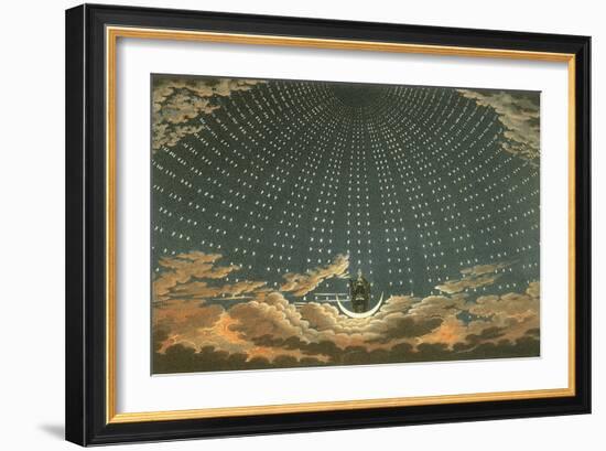 Night Queen with Stars, 1815-Karl Friedrich Schinkel-Framed Giclee Print