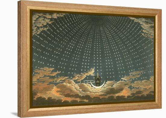 Night Queen with Stars, 1815-Karl Friedrich Schinkel-Framed Premier Image Canvas