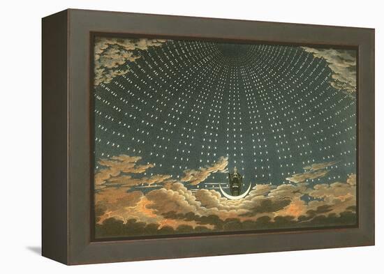 Night Queen with Stars, 1815-Karl Friedrich Schinkel-Framed Premier Image Canvas