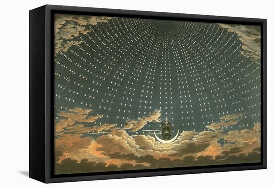 Night Queen with Stars, 1815-Karl Friedrich Schinkel-Framed Premier Image Canvas