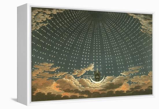 Night Queen with Stars, 1815-Karl Friedrich Schinkel-Framed Premier Image Canvas