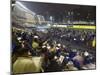Night Race at Happy Valley Racecourse, Causeway Bay, Hong Kong, China, Asia-Ian Trower-Mounted Photographic Print