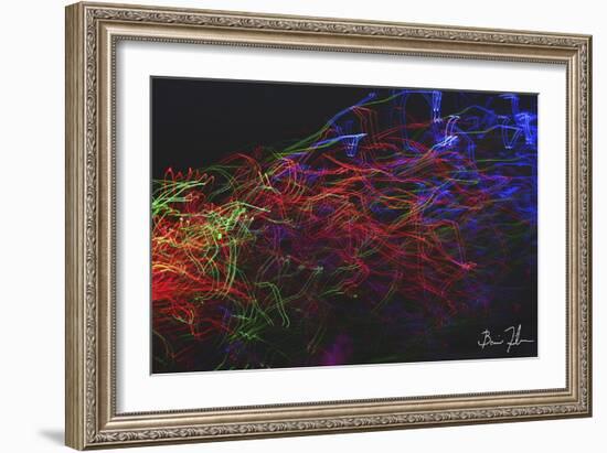 Night Rainbow-5fishcreative-Framed Giclee Print