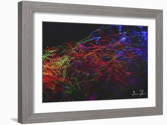 Night Rainbow-5fishcreative-Framed Giclee Print