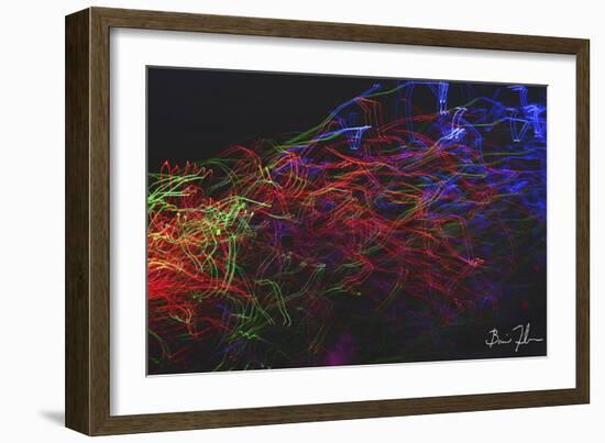 Night Rainbow-5fishcreative-Framed Giclee Print