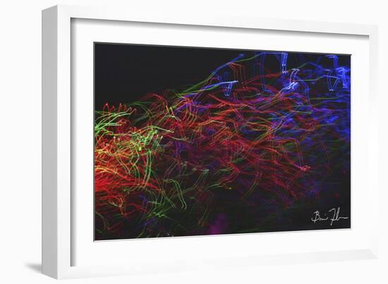 Night Rainbow-5fishcreative-Framed Giclee Print