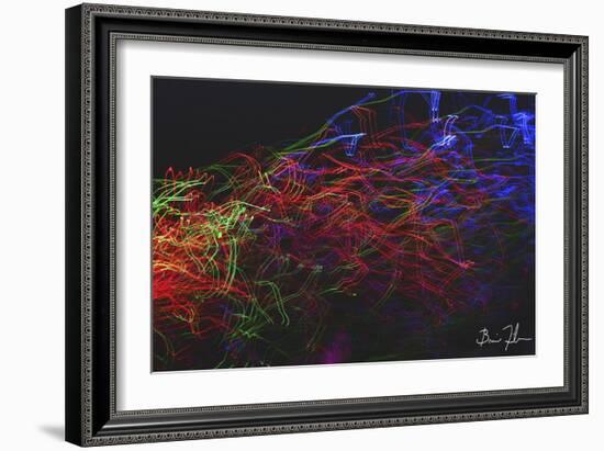 Night Rainbow-5fishcreative-Framed Giclee Print