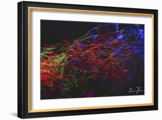 Night Rainbow-5fishcreative-Framed Giclee Print