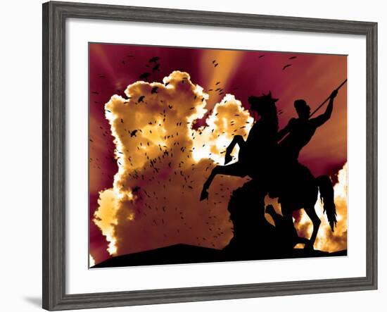 Night Rider-Nathan Wright-Framed Photographic Print