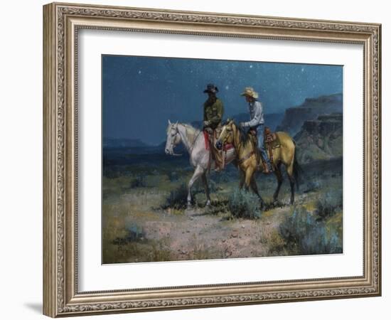 Night Riders-Jack Sorenson-Framed Art Print