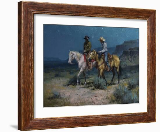 Night Riders-Jack Sorenson-Framed Art Print