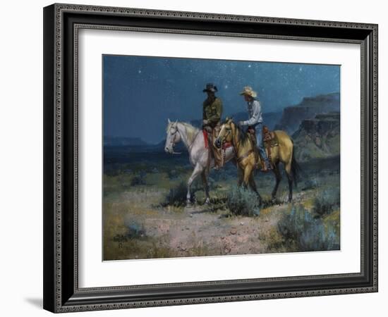 Night Riders-Jack Sorenson-Framed Art Print