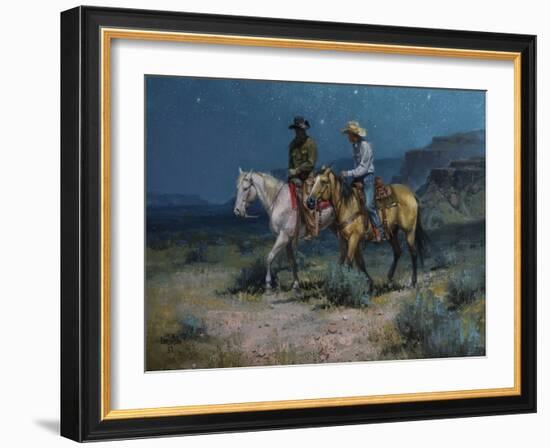 Night Riders-Jack Sorenson-Framed Art Print