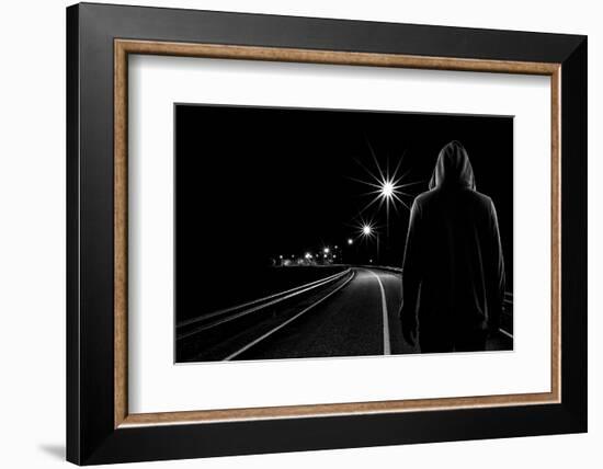 Night Road-Patrick Foto-Framed Photographic Print