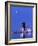 Night Scene of Vlacherna Monastery with Moon, Kanoni, Corfu, Greece-Ivan Vdovin-Framed Photographic Print