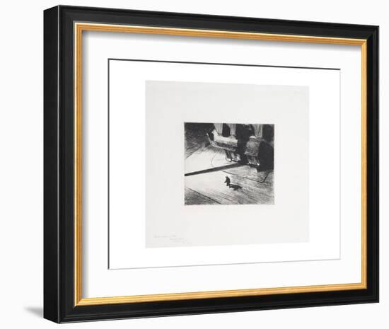 Night Shadows, 1921-Edward Hopper-Framed Art Print