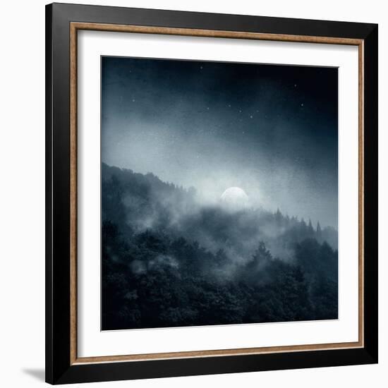 Night Shadows-Dirk Wüstenhagen-Framed Art Print