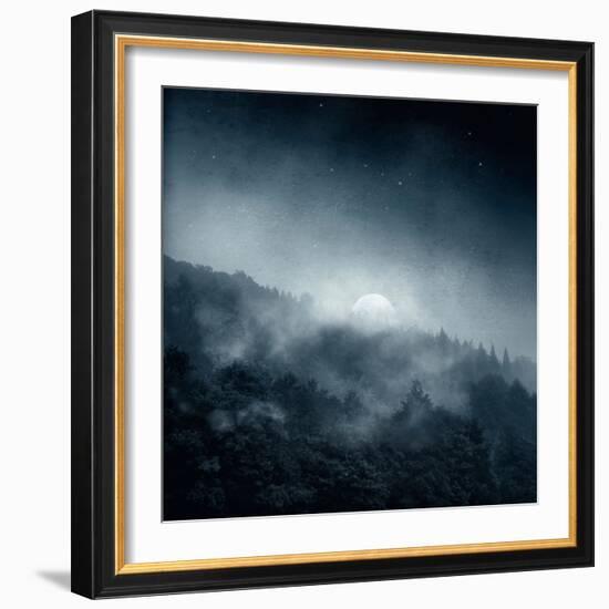 Night Shadows-Dirk Wüstenhagen-Framed Art Print