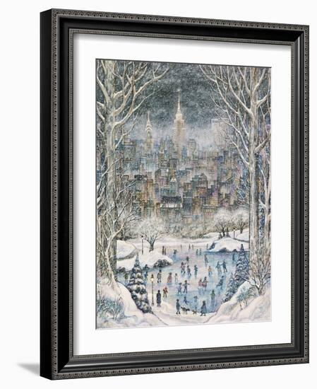 Night Skaters-Bill Bell-Framed Giclee Print