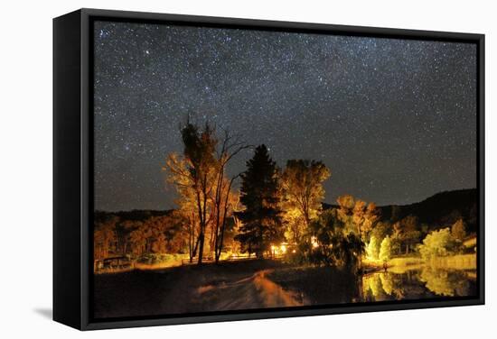 Night Sky, Australia-Alex Cherney-Framed Premier Image Canvas