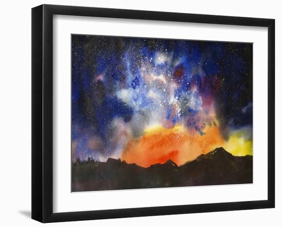 Night Sky VI-Paul McCreery-Framed Art Print