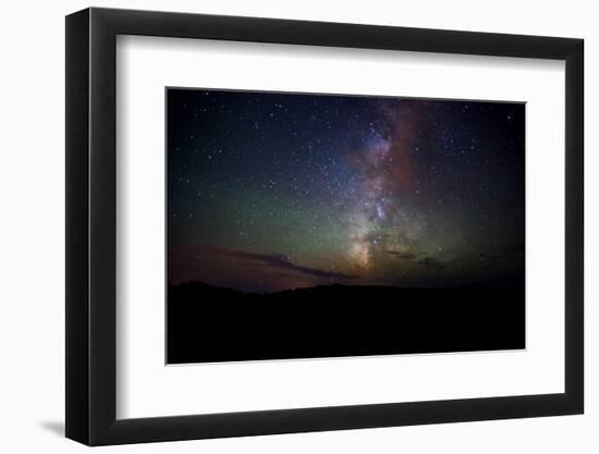 Night Sky with Milky Way-Sheila Haddad-Framed Photographic Print