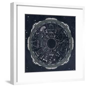 Night Sky Zodiac-Sara Zieve Miller-Framed Art Print
