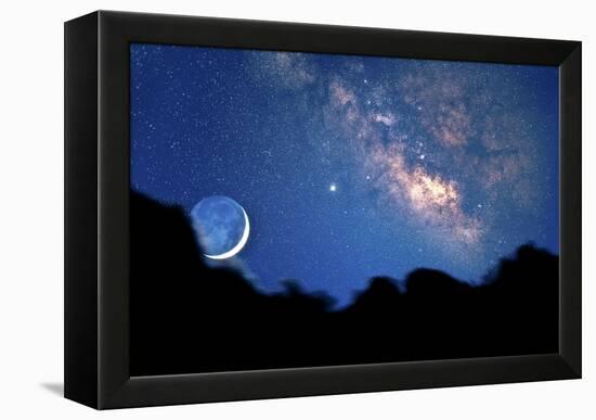 Night Sky-David Nunuk-Framed Premier Image Canvas