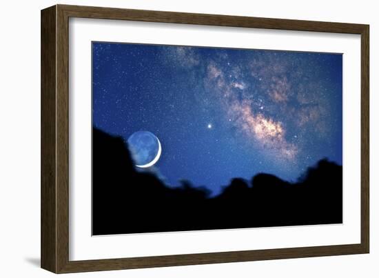 Night Sky-David Nunuk-Framed Photographic Print