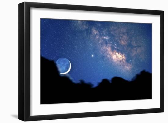 Night Sky-David Nunuk-Framed Photographic Print