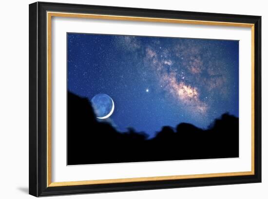 Night Sky-David Nunuk-Framed Photographic Print