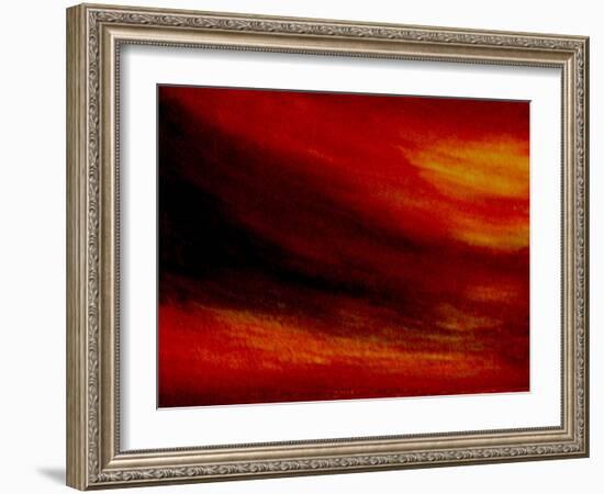 night sky-Kenny Primmer-Framed Art Print