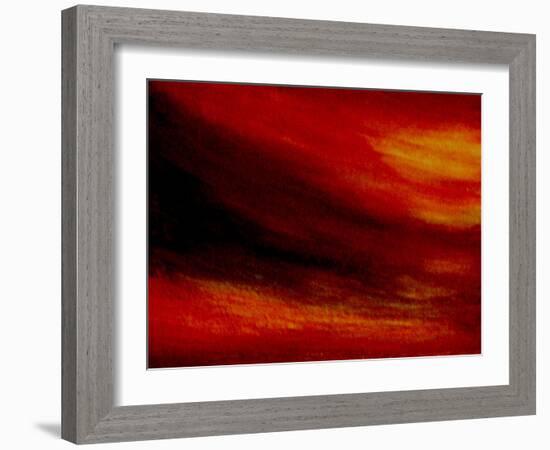 night sky-Kenny Primmer-Framed Art Print