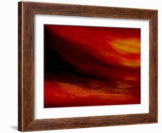 night sky-Kenny Primmer-Framed Art Print