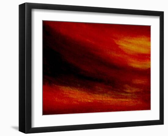 night sky-Kenny Primmer-Framed Art Print