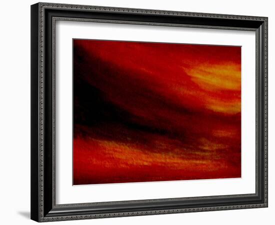 night sky-Kenny Primmer-Framed Art Print